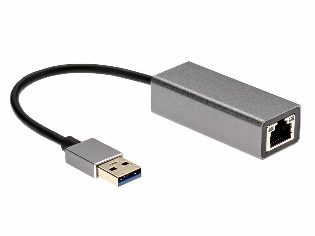 Сетевая карта AOpen USB 3.0 (Am) - LAN RJ-45 ADU312M