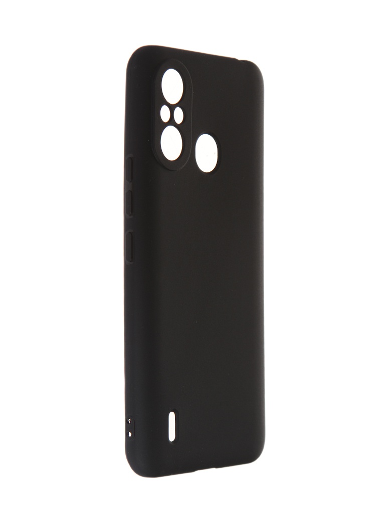 

Чехол DF для Itel A49 Silicone Black itCase-05, Itel A49