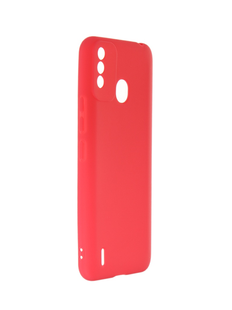 DF-GROUP Чехол DF для Itel Vision 2S Silicone Red itCase-03 932433