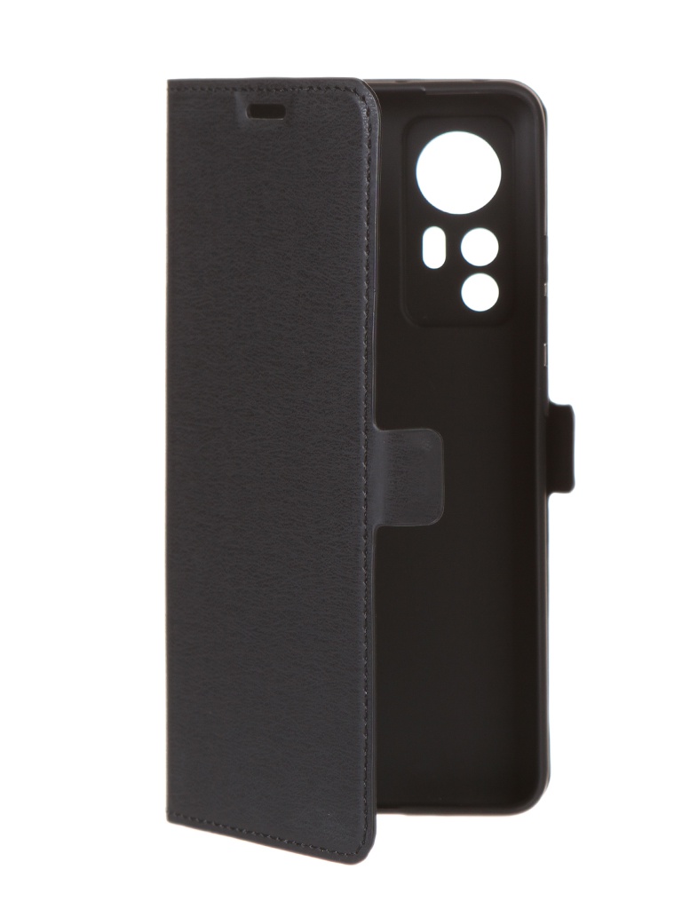 фото Чехол df для xiaomi 12 / 12x flip black xiflip-77 df-group