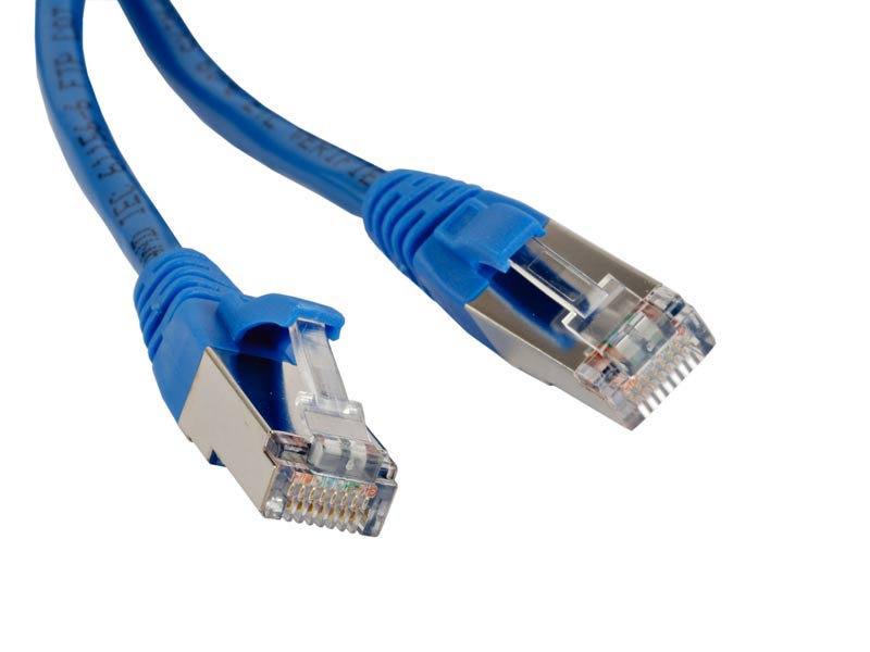 фото Сетевой кабель hyperline f/utp cat.5e 5m blue pc-lpm-stp-rj45-rj45-c5e-5m-lszh-bl