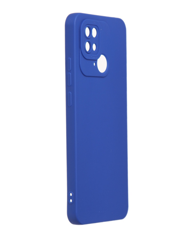 фото Чехол ibox для xiaomi redmi 10c silicone blue ут000031157