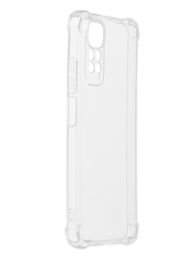 фото Чехол ibox для xiaomi redmi note 11s crystal с усиленными углами silicone transparent ут000031066