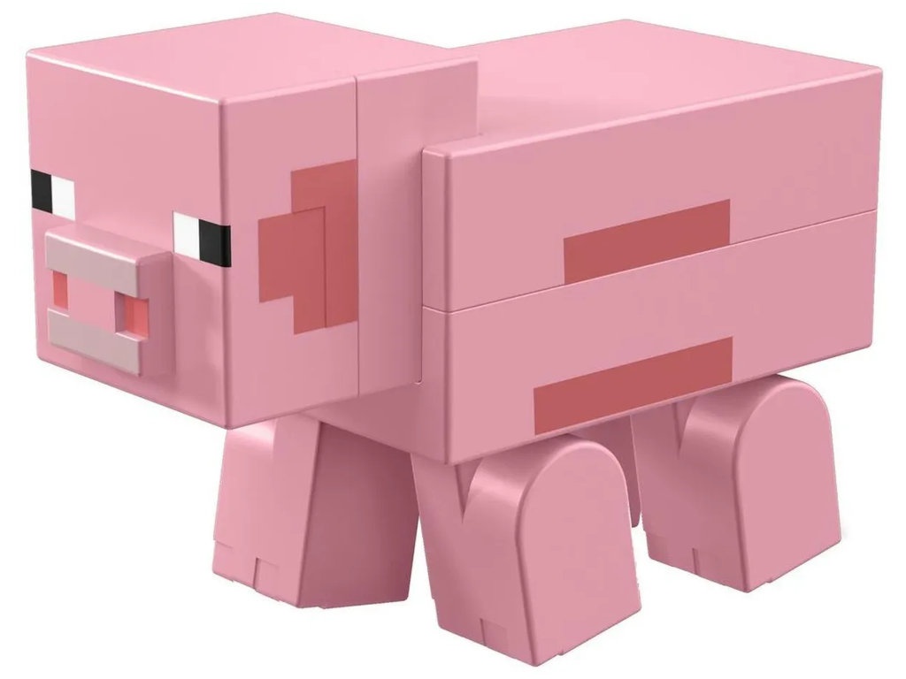 

Конструктор Mattel Minecraft Свинья GVV14_GVV18, Minecraft Свинья