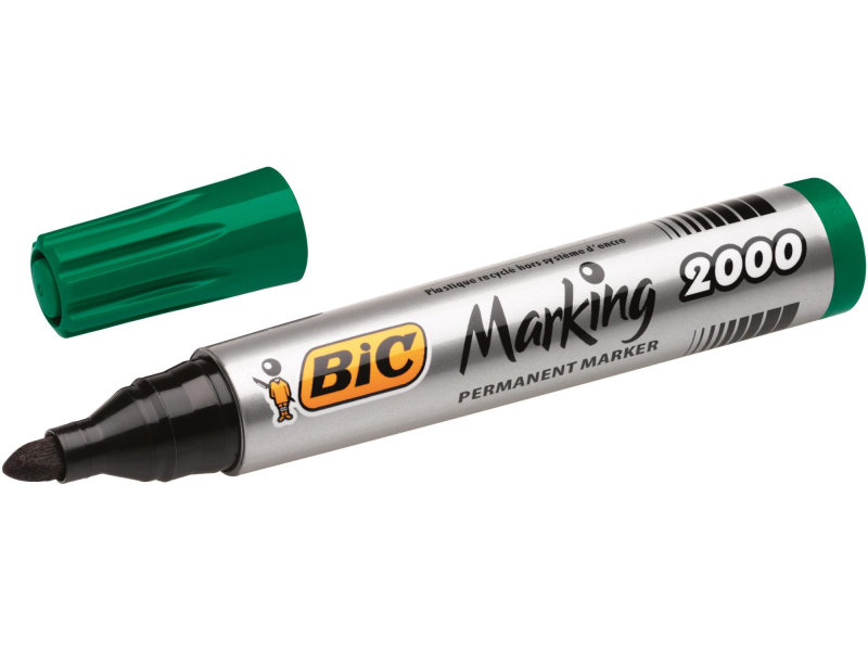 Маркер Bic Marking 2000 1.7-4.9mm Green 1556174