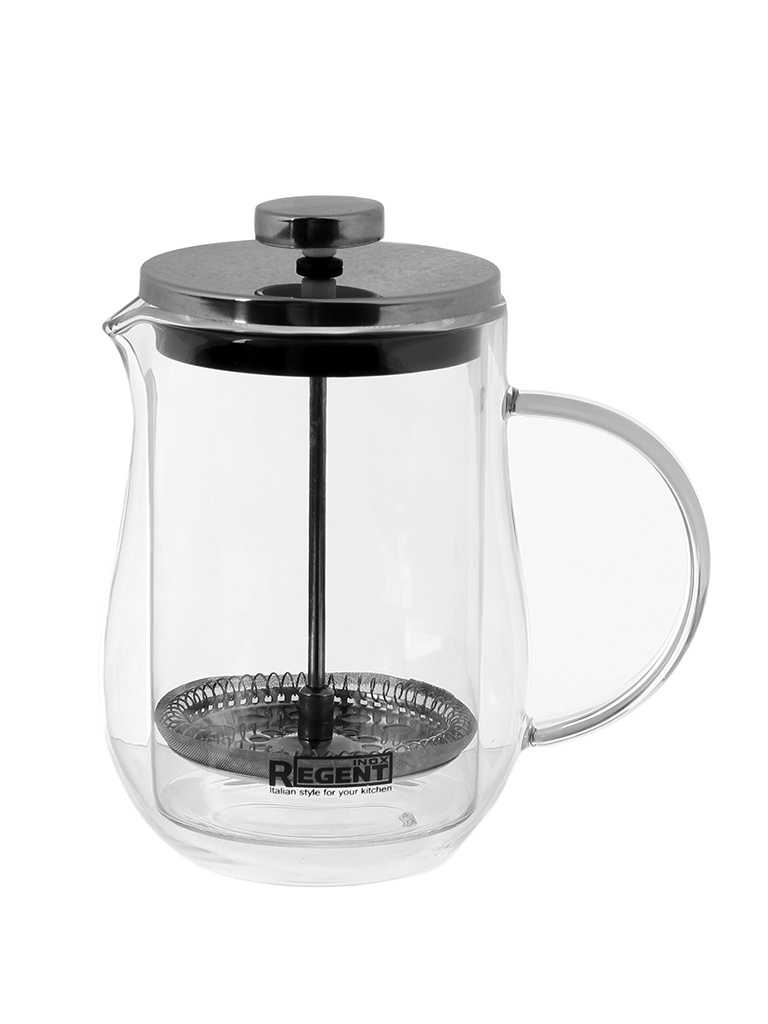 

Френч-пресс Regent Inox Linea Franco 600ml 93-FR-37-01-600, 93-FR-37-01-600