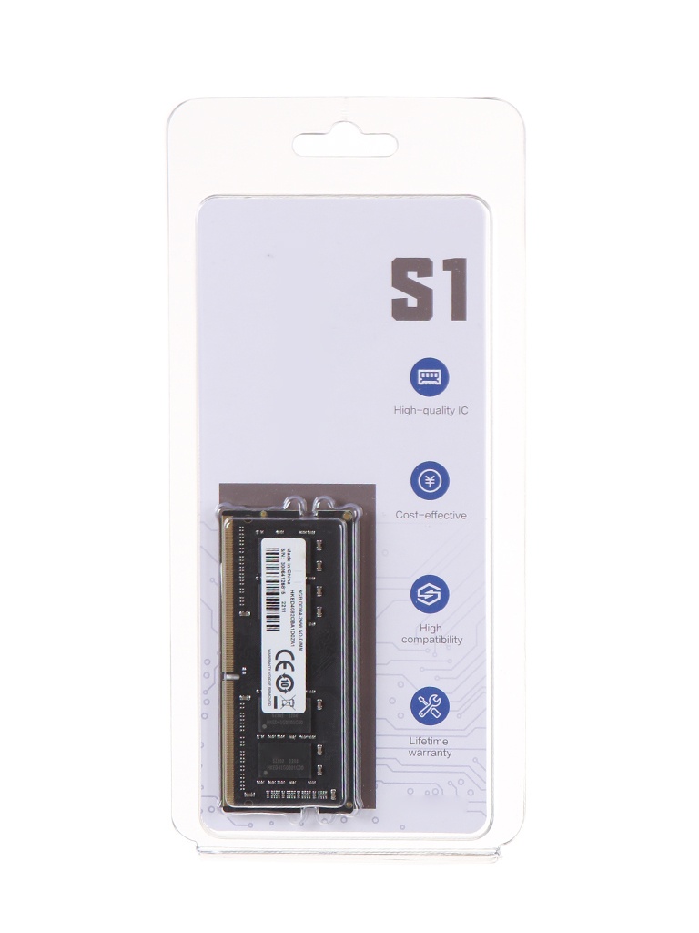 

Модуль памяти HikVision DDR4 SODIMM 2666Mhz PC21300 CL19 - 8Gb HKED4082CBA1D0ZA1/8G, HKED4082CBA1D0ZA1/8G