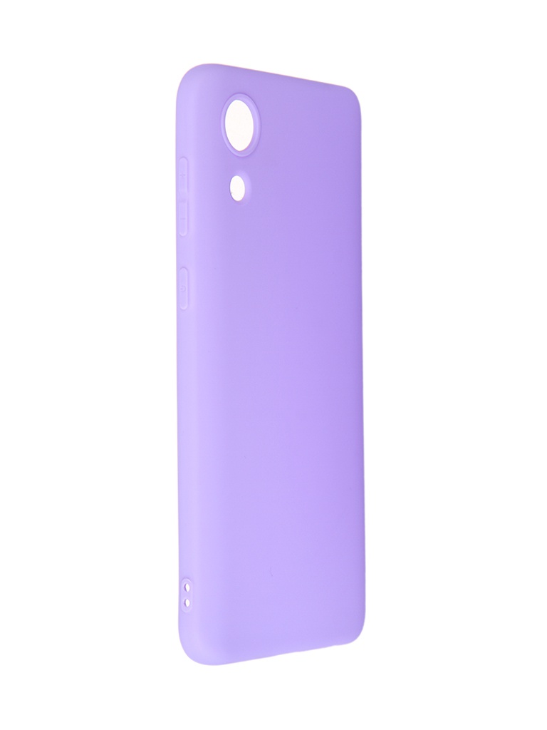 фото Чехол zibelino для samsung galaxy a03 core soft matte lilac zsm-sam-a032-lil