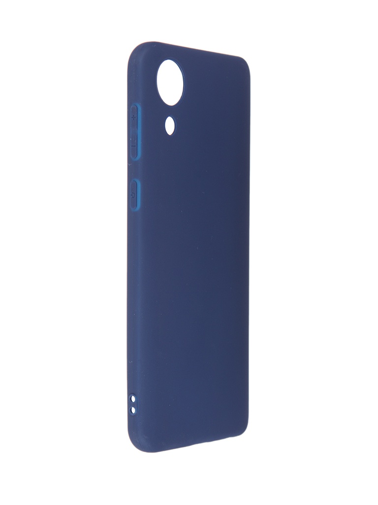 фото Чехол zibelino для samsung galaxy a03 core soft matte blue zsm-sam-a032-blu