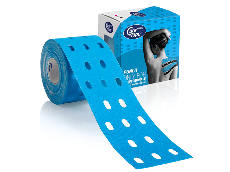 фото Кинезио-тейп curetape 5cm x 5m punch blue 160653