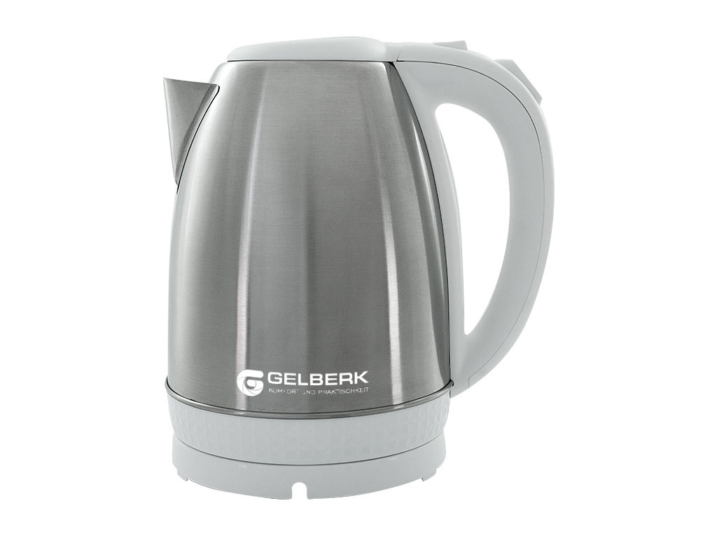 Чайник Gelberk GL-450 White-Silver 1.8L