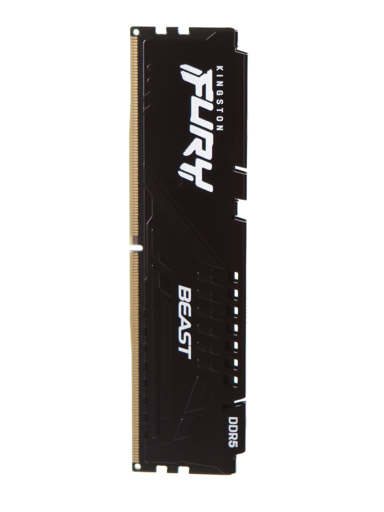 Модуль памяти Kingston Fury Beast DDR5 DIMM PC-44800 5600MHz CL40 - 16Gb KF556C40BB-16 модуль памяти kingston fury beast rgb ddr5 dimm 4800mhz pc38400 cl38 16gb kf548c38bba 16