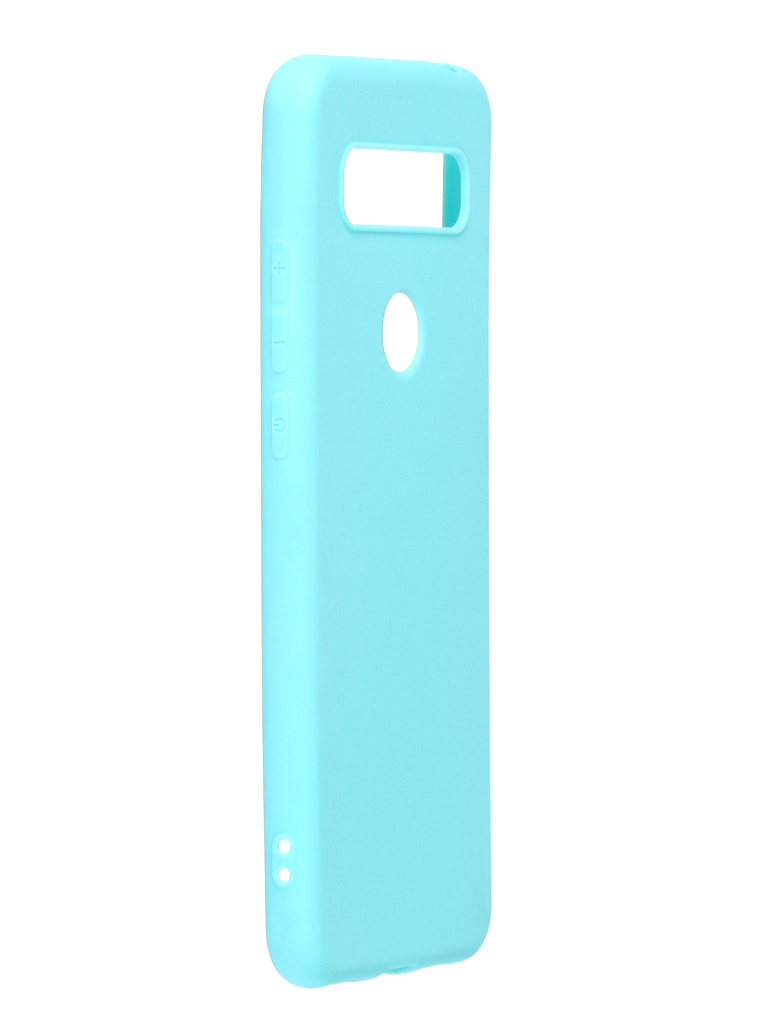 Чехол DF для TCL 10 SE Silicone Light Green tcCase-01