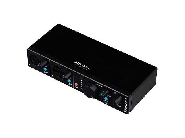 

Аудиоинтерфейс Arturia MiniFuse 2 Black, MiniFuse 2