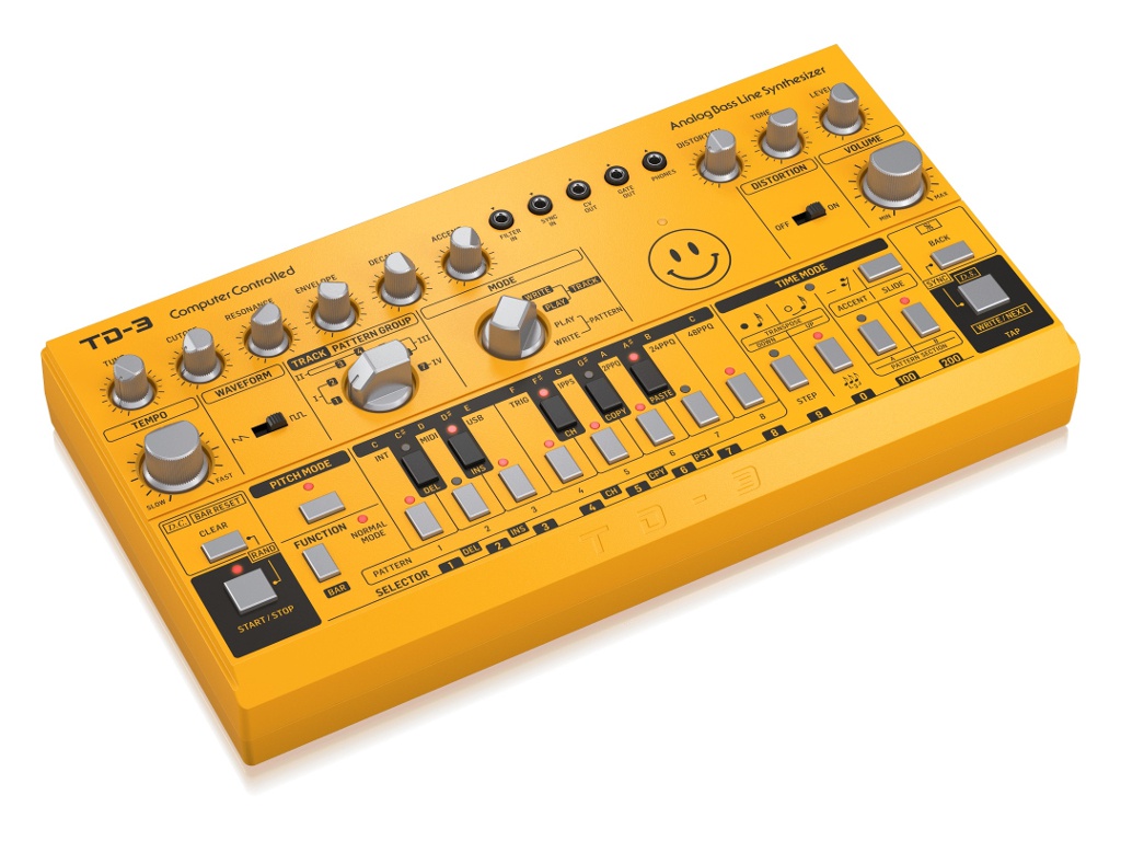 

Синтезатор Behringer TD-3-AM, TD-3-AM