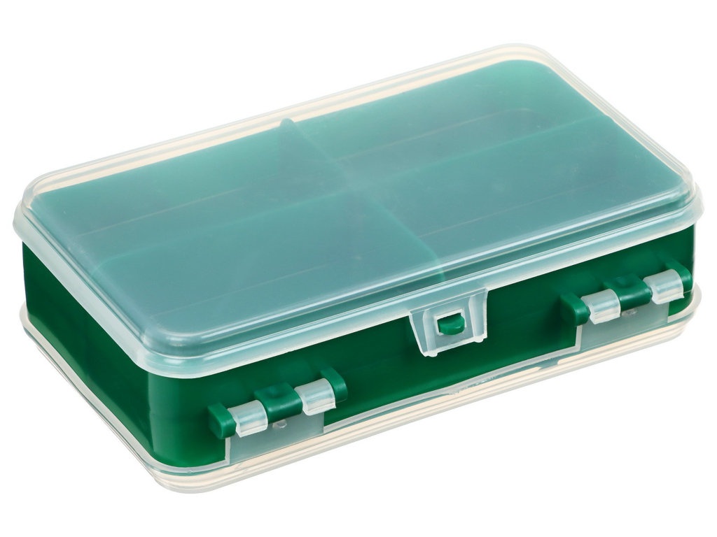 

Коробочка для оснастки Yugana двухсторонняя 14x8x4cm Green 4896994, 4896994