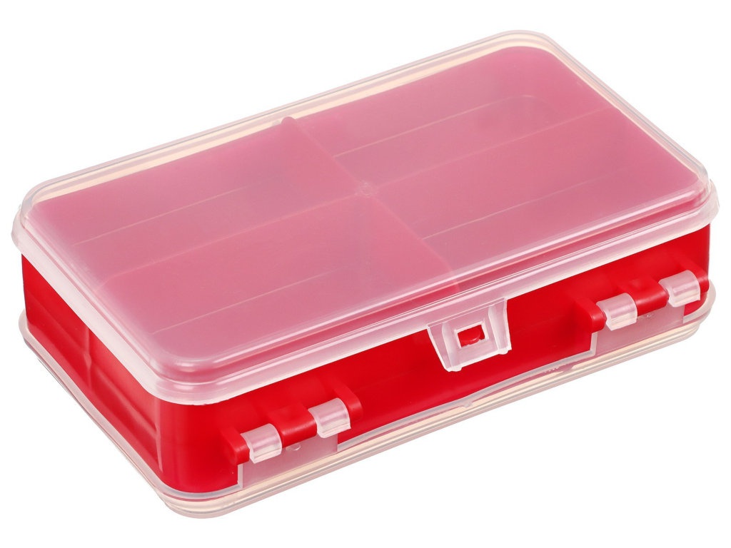

Коробочка для оснастки Yugana двухсторонняя 14x8x4cm Red 4896995, 4896995