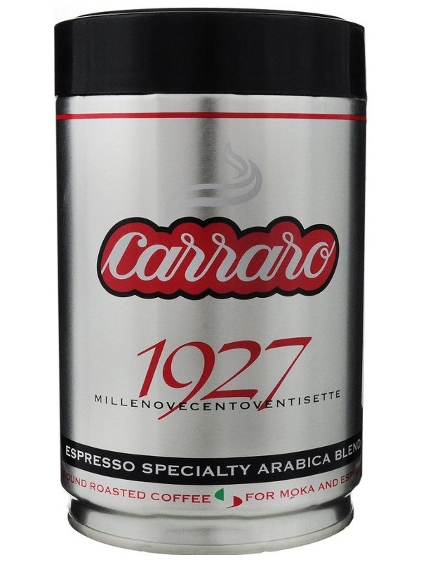 

Кофе молотый Carraro 1927 250g 8000604900074, 1927