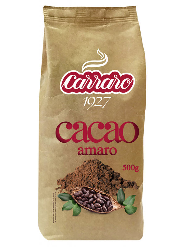 

Какао растворимое Carraro Cacao Amaro 500g 8000604003065, Cacao Amaro