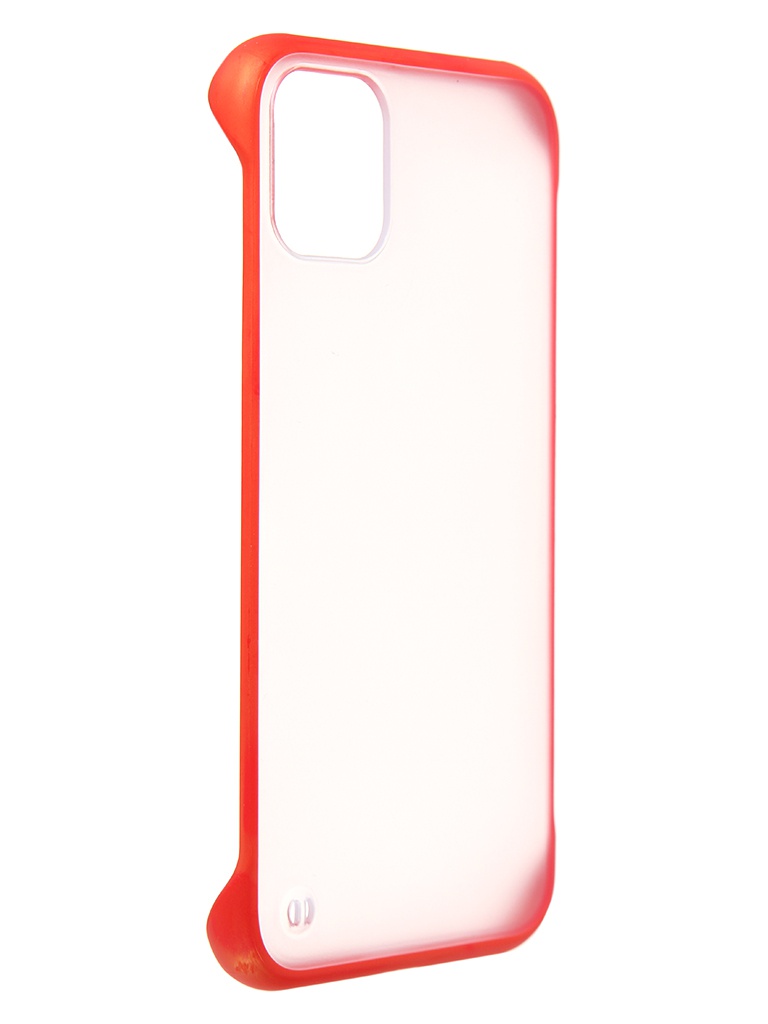 фото Чехол luazon для apple iphone 11 transparent-red 5156162