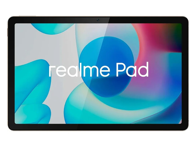 Планшет Realme Pad Wi-Fi 4/64Gb Gold RMP2103 (MediaTek Helio G80 2.0 GHz/4096Mb/64Gb/Wi-Fi/Bluetooth/Cam/10.4/2000x1200/Android)