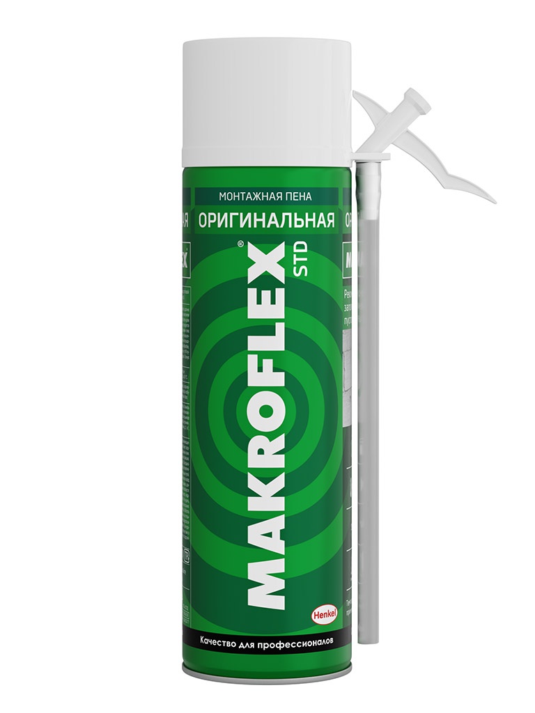 

Пена Makroflex Оригинальная СТД 500ml 2598438, 2598438