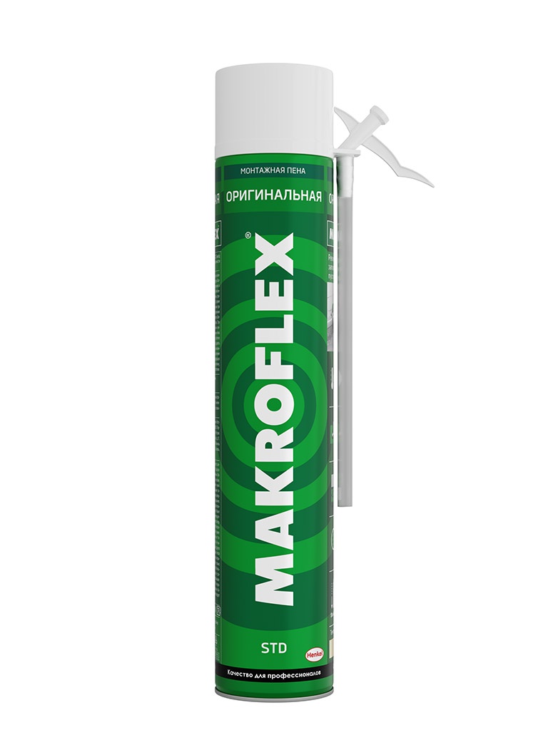 

Пена Makroflex Оригинальная СТД 750ml 2598455, 2598455