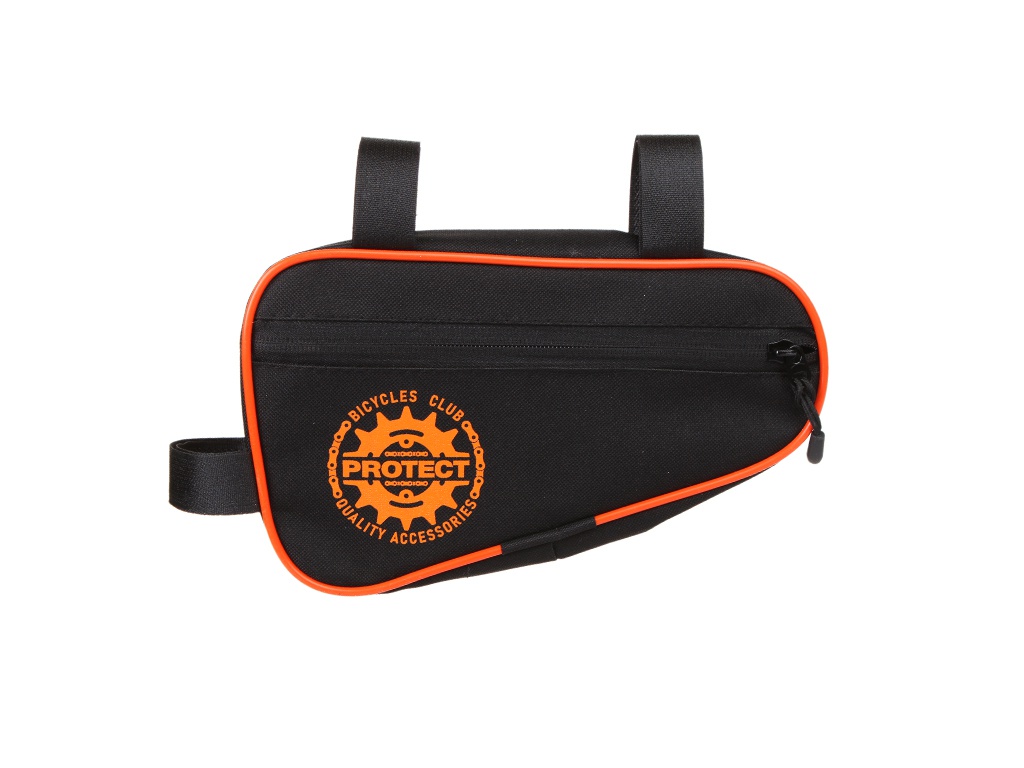 

Велосумка Protect 23.5x13.5x5cm Black-Orange 555-203, 555-203