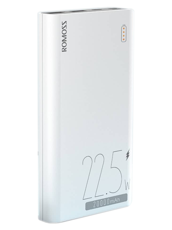 Внешний аккумулятор Romoss Power Bank Sense 6F 20000mAh внешний аккумулятор power bank 30000 мач romoss sense 8f белый