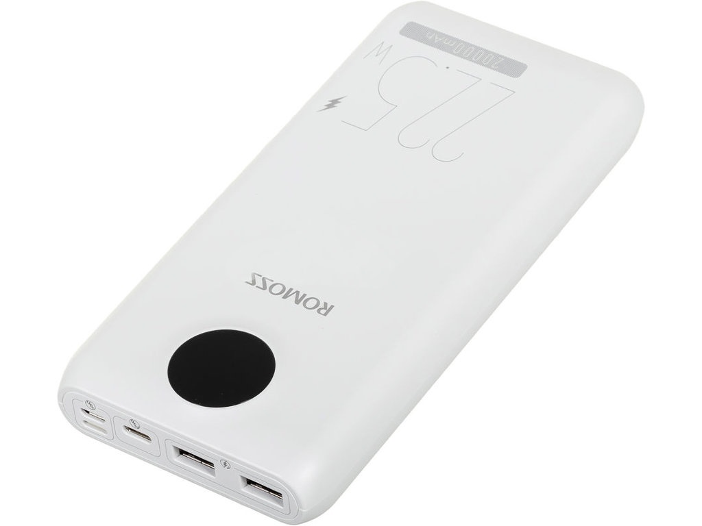 фото Внешний аккумулятор romoss power bank sw20pf 20000mah