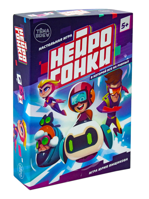 

Настольная игра ND Play Нейрогонки 291452, Нейрогонки 291452