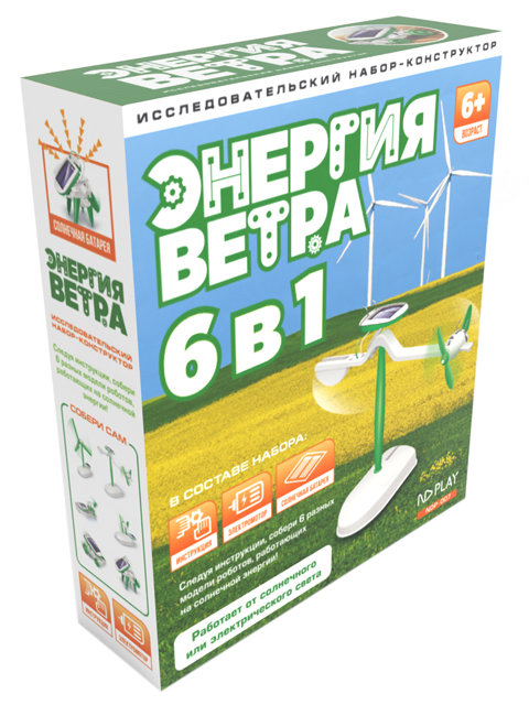 

Конструктор ND Play Энергия ветра 6 в 1 265611, Энергия ветра 6 в 1