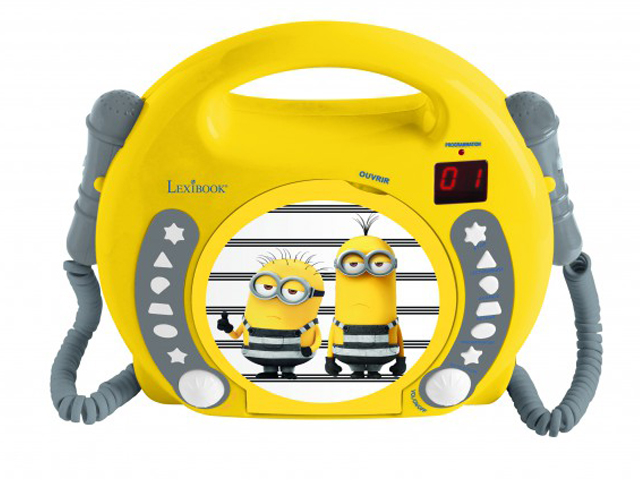 Детский музыкальный инструмент Lexibook Миньоны - Гадкий Я RCDK100DES часы lexibook миньоны желтый