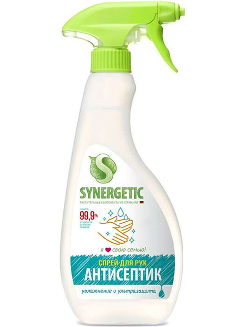 фото Антисептик для рук synergetic 500ml 4607971450887