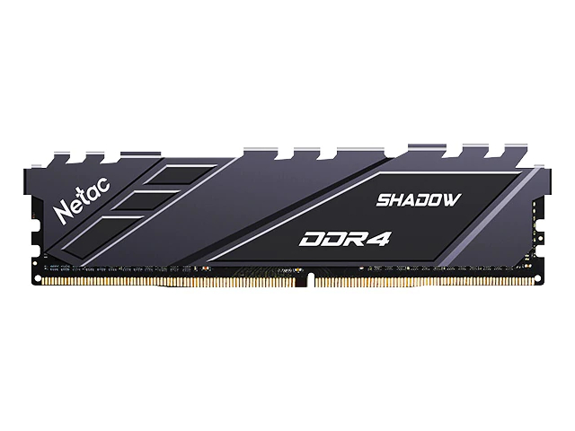 фото Модуль памяти netac shadow ddr4 dimm 3600mhz pc28800 cl18 - 8gb grey ntsdd4p36sp-08e