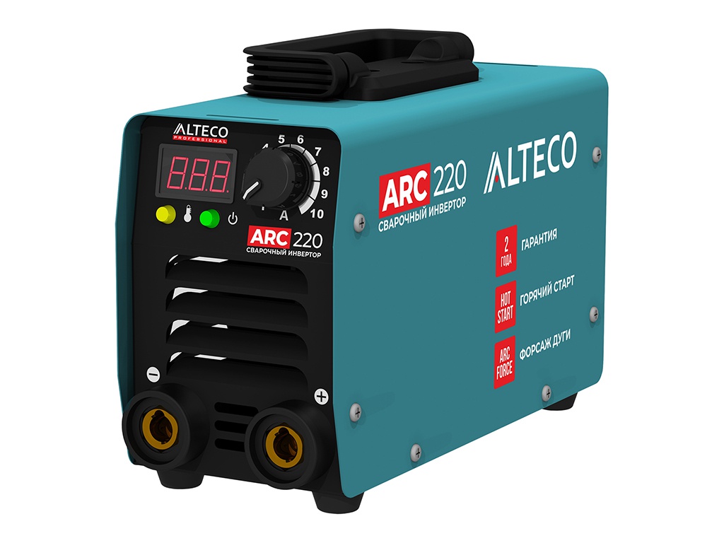 Сварочный аппарат Alteco ARC-220 Standard (N) 26350 сварочный аппарат brima arc 250 220 380в