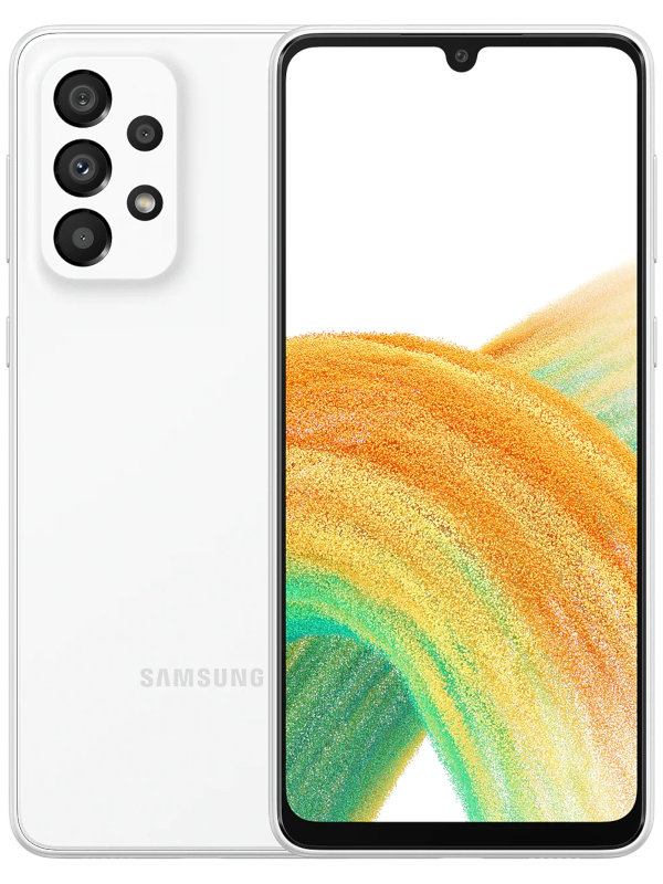 

Сотовый телефон Samsung SM-A336B Galaxy A33 6/128Gb White, SM-A336B Galaxy A33 6/128Gb