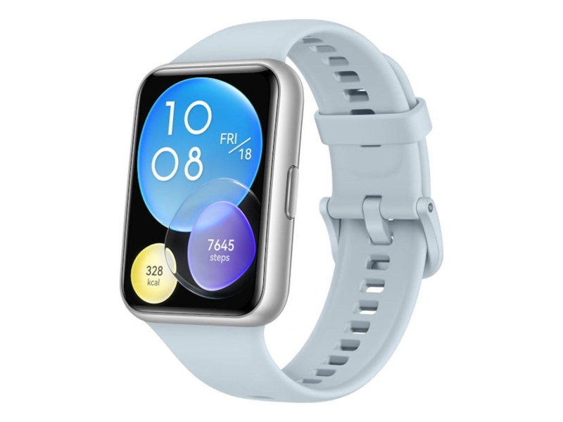Умные часы Huawei Watch Fit 2 Yoda-B09S Isle Blue Silicone Strap 55028918 умные часы huawei watch gt 3 pro frigga b19t white ceramic strap 55028859