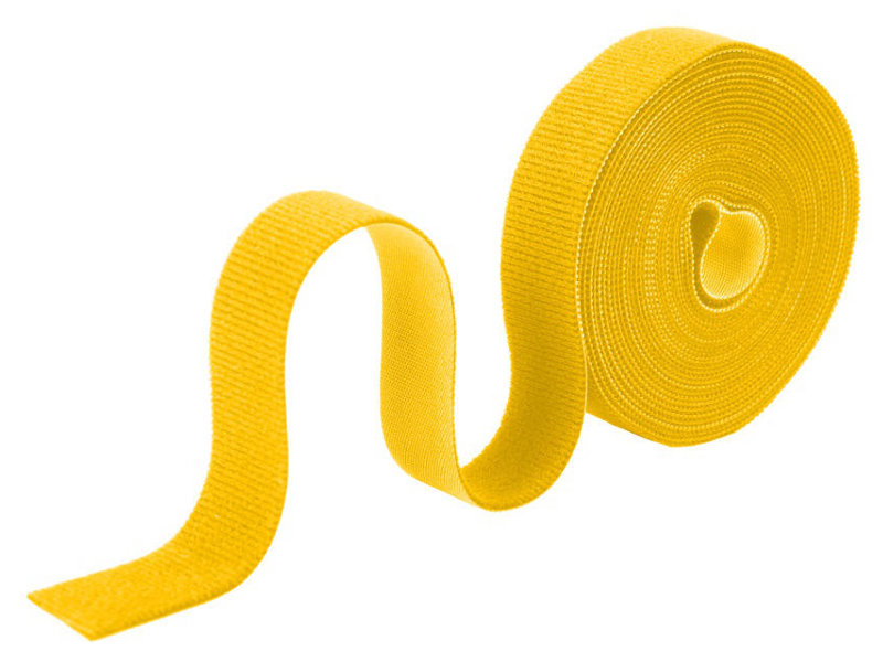 Лента-липучка Comfix 5m х 25mm 1шт Yellow HLT-5K25-RP00010