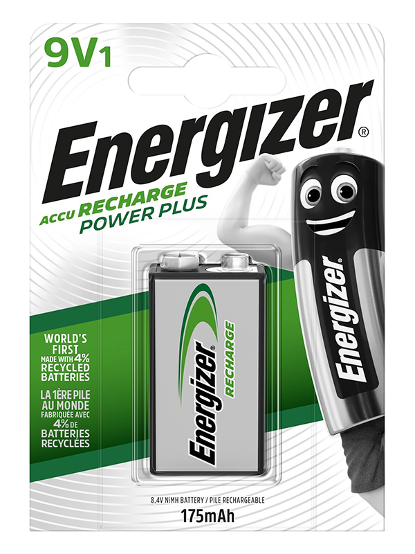 

Батарейка Крона - Energizer Power Plus NH22 9V (1 штука) E300320802 / 11661, Power Plus NH22