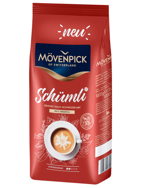 

Кофе в зернах Movenpick Schumli 1kg 170060, Schumli