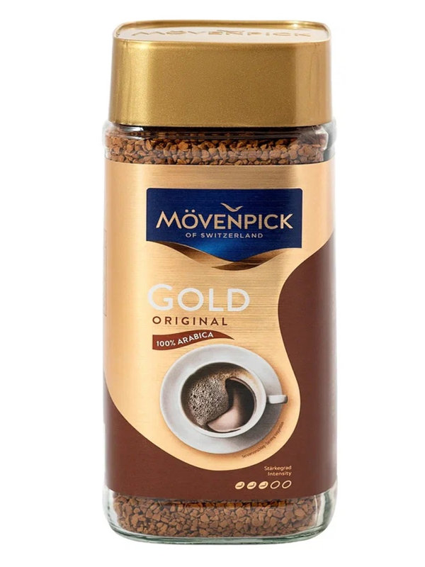 

Кофе растворимый Movenpick Gold Original 200g 18119, Gold Original