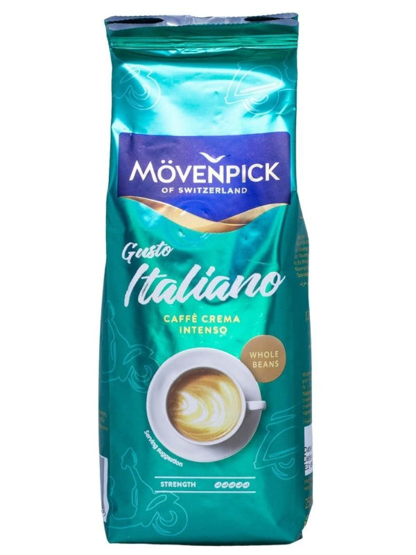 

Кофе в зернах Movenpick Gusto Italiano 250g 170091, Gusto Italiano
