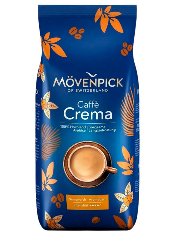 

Кофе в зернах Movenpick Caffe Crema 1kg 17808, Caffe Crema