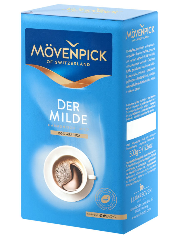 

Кофе молотый Movenpick Der Milde 500g 17464, Der Milde