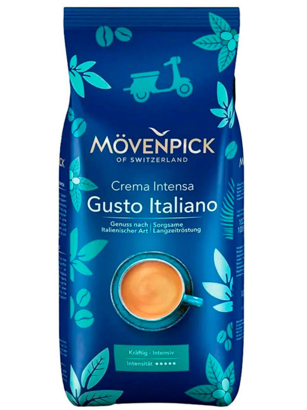 

Кофе в зернах Movenpick Gusto Italiano 1kg 17914, Gusto Italiano