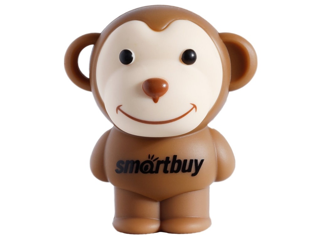

USB Flash Drive 32Gb - SmartBuy Wild Brown Monkey SB32GBMonkey, SB16GBMonkey