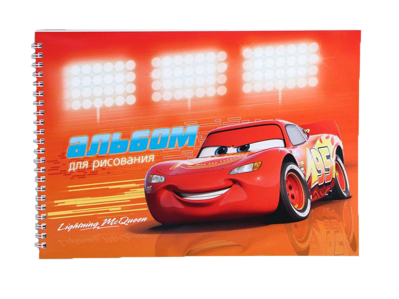 

Альбом для рисования Disney Тачки Маккуин А4 40 листов 4826579, Тачки Маккуин