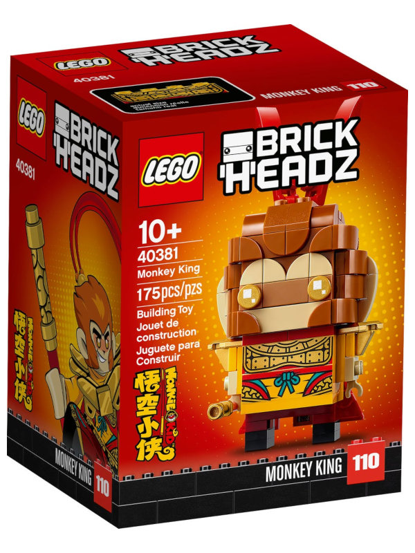 

Конструктор Lego BrickHeadz Monkey King 175 дет. 40381, Monkey King