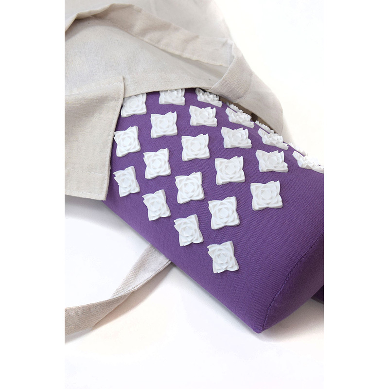 фото Подушка smart textile smart massage 39x15x10.5cm purple st4328